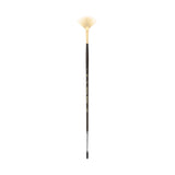 Princeton Brush Dakota Synthetic Hog Bristle Oil & Acrylic Brush, Fan, 3