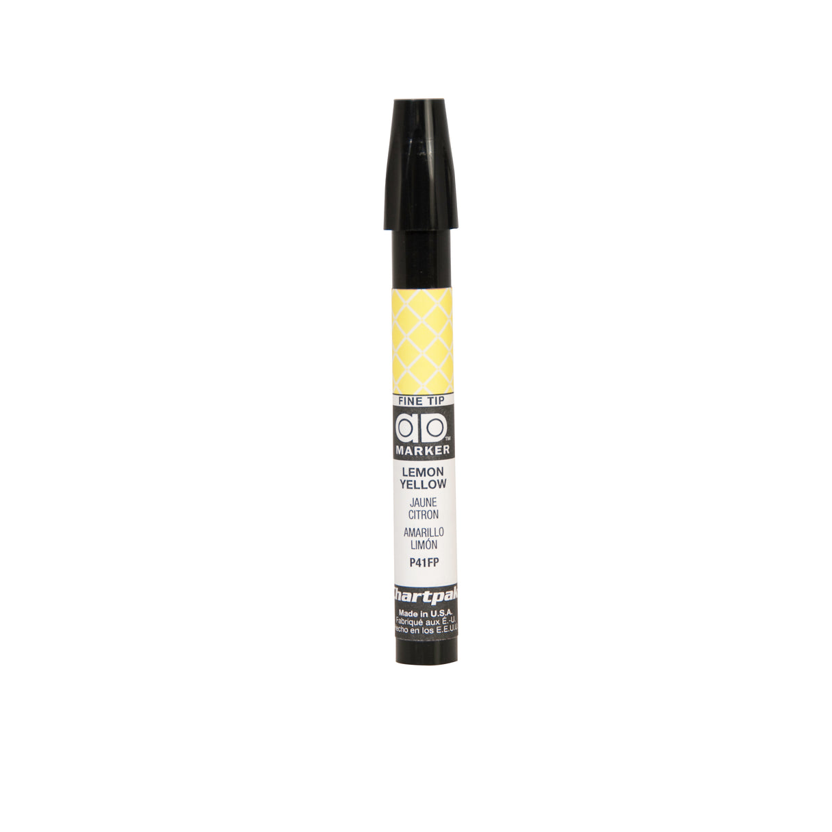 Chartpak Fine-Tip Ad Marker, Lemon Yellow