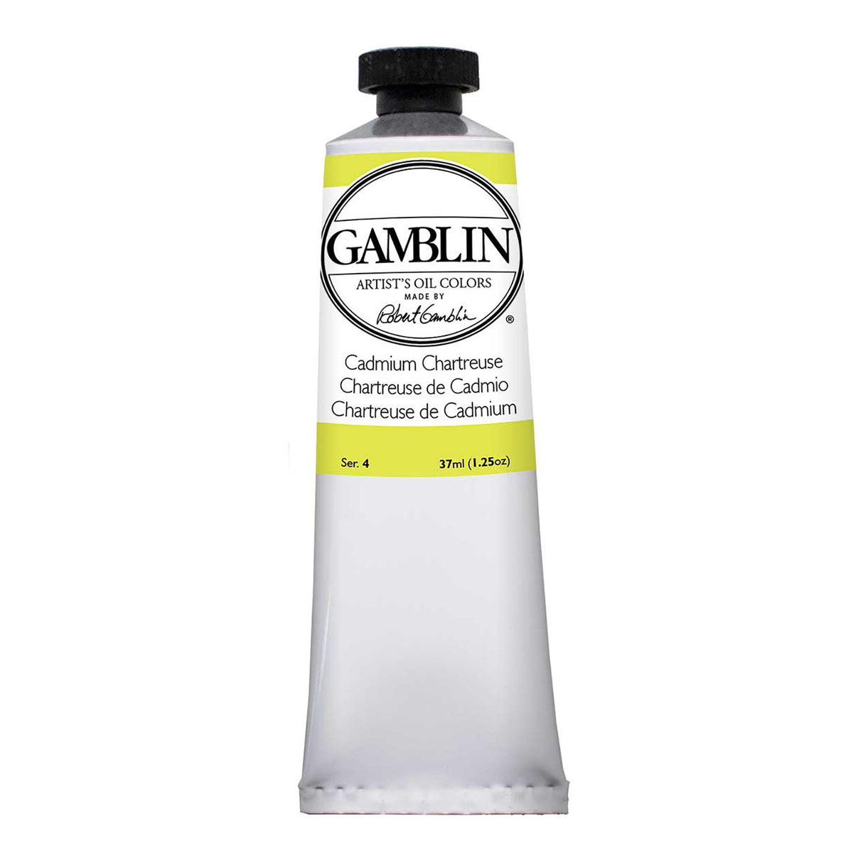 Gamblin Artist Grade Oil Color, 37ml, Cadmium Chartreuse