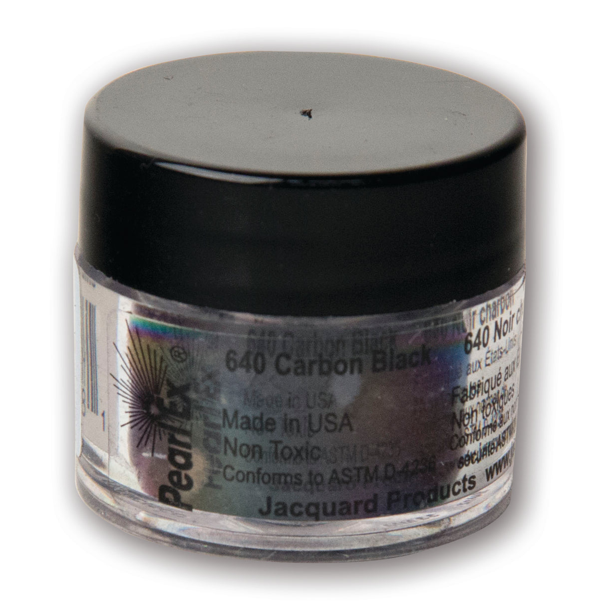 Jacquard Pearl Ex Pigment, 3g, Carbon Black
