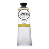 Gamblin Artist Grade Oil Color, 37ml, Green Gold