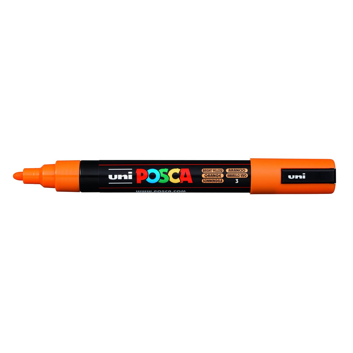 POSCA Paint Marker, PC-5M Medium Bullet, Bright Yellow