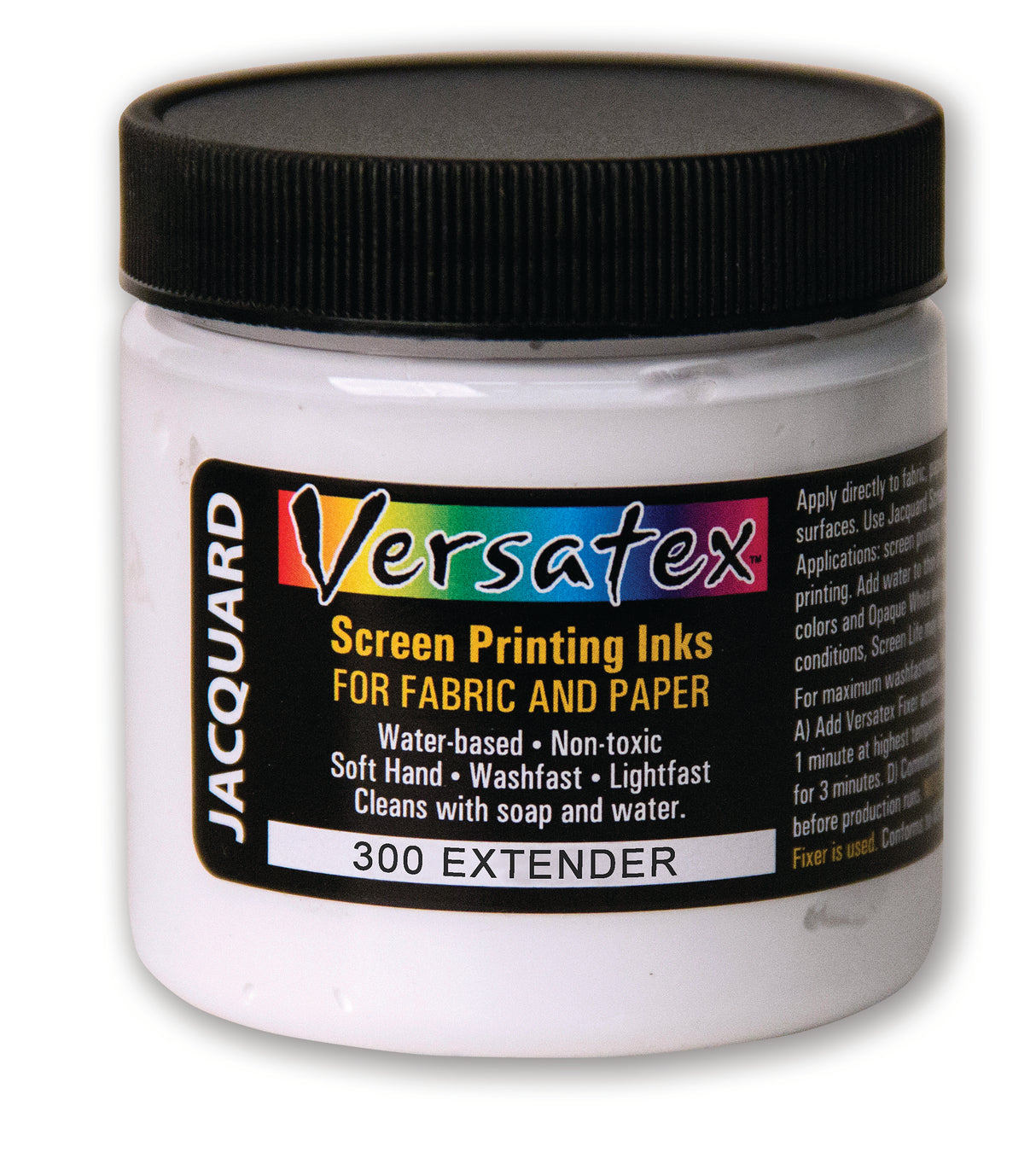 Jacquard Versatex Screen Printing Ink, Extender, 4 oz.