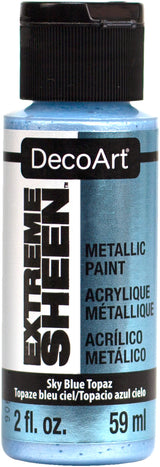 DecoArt Extreme Sheen Acrylic Color, 2 oz., Sky Blue Topaz