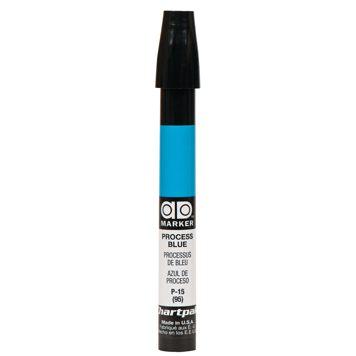 Chartpak Ad Marker, Process Blue