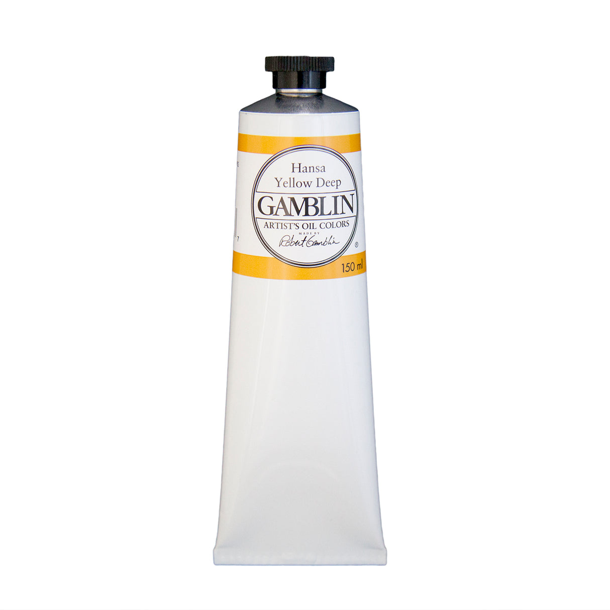 Gamblin Artist Grade Oil Color, 150ml, Hansa Yellow Deep