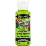 DecoArt Crafter's Acrylic Paint, 2 oz., Citrus Green