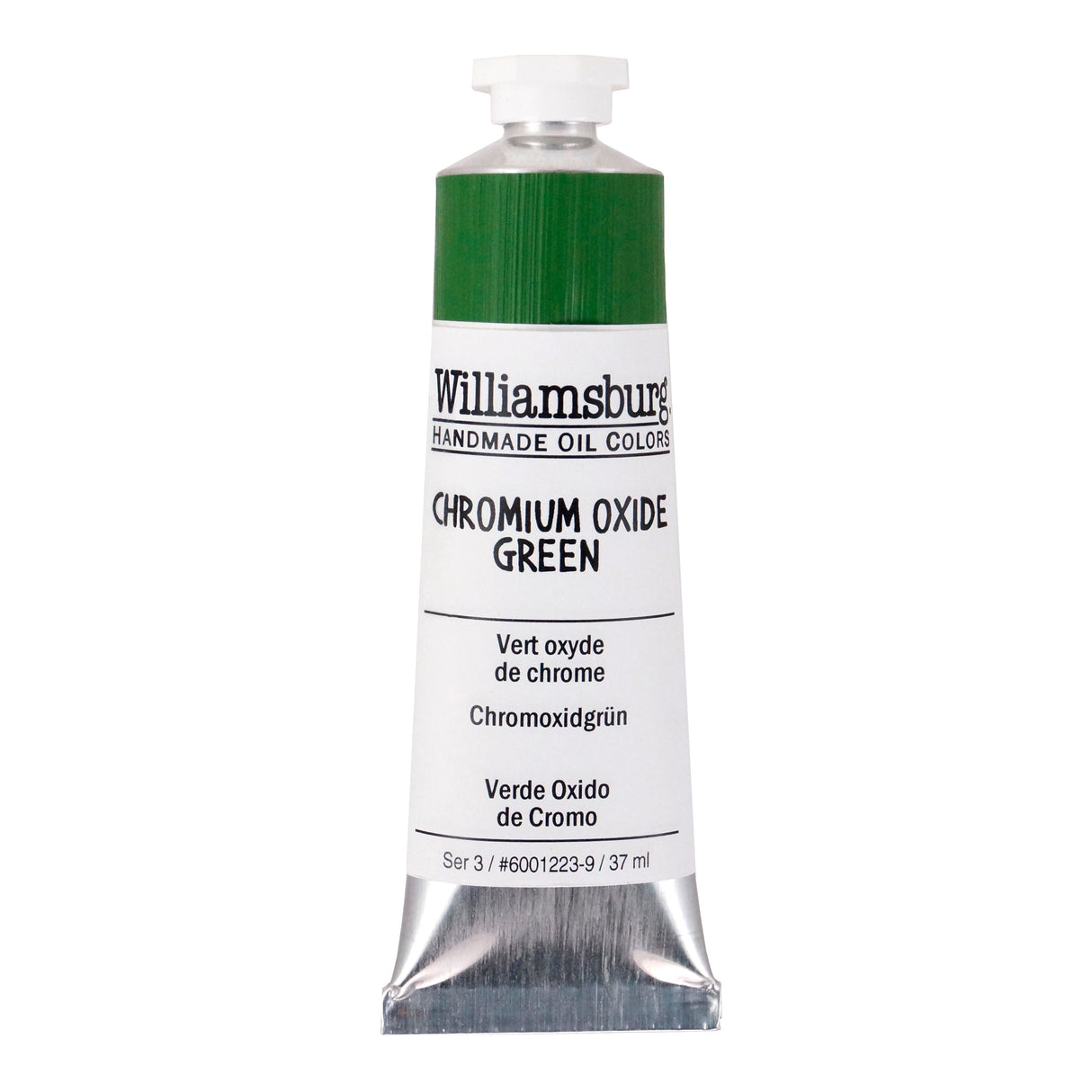 Williamsburg Artist Oil Color, 37ml Tube, Chromium Oxide