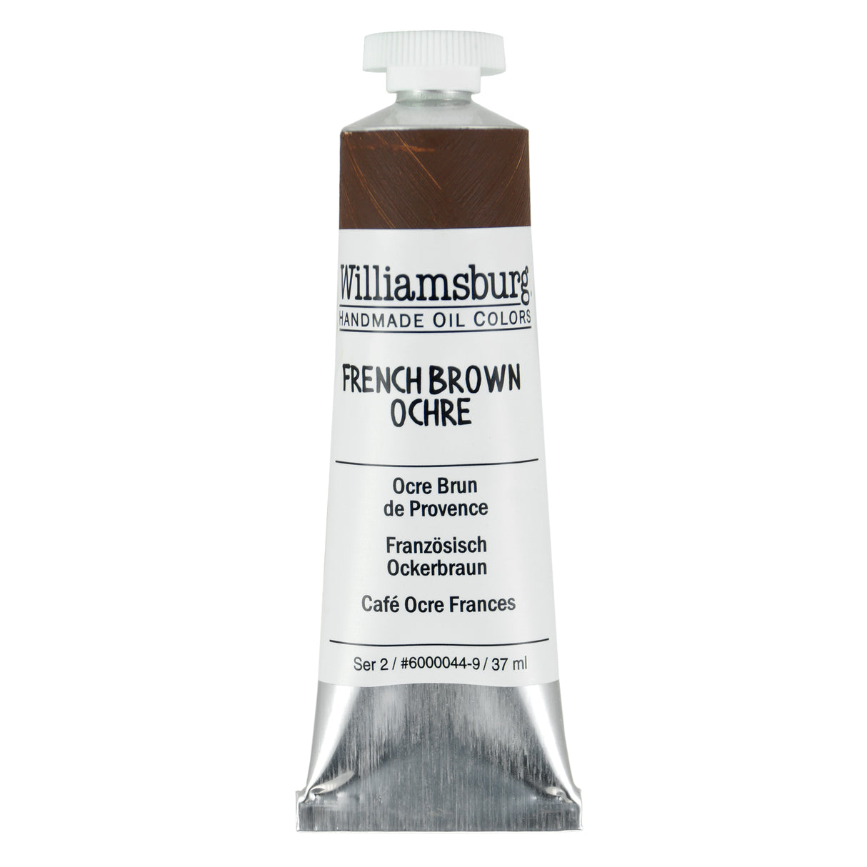 Williamsburg Artist Oil Color, 37ml Tube, French Brown Ochre