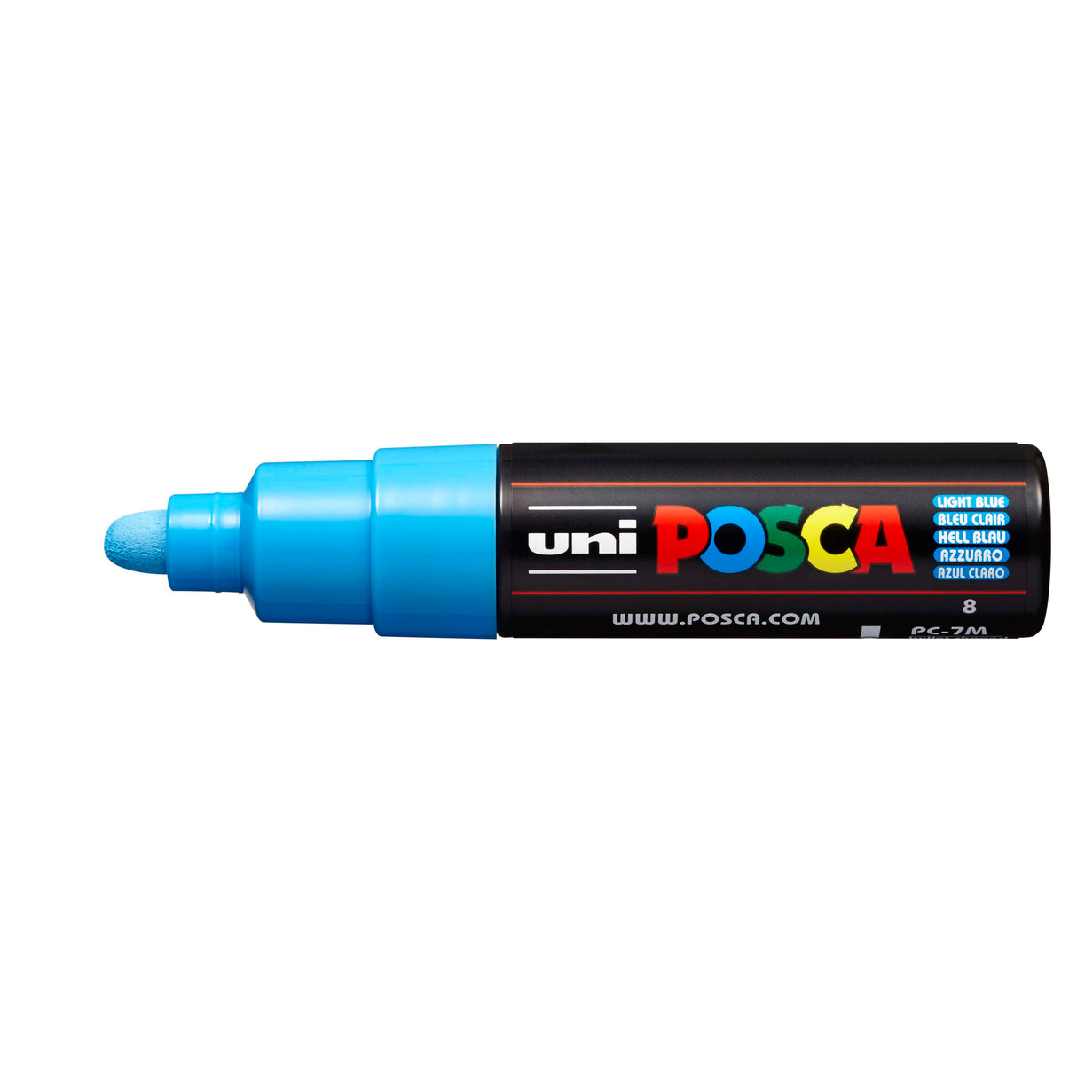 POSCA Paint Marker, PC-7M Broad Bullet, Light Blue