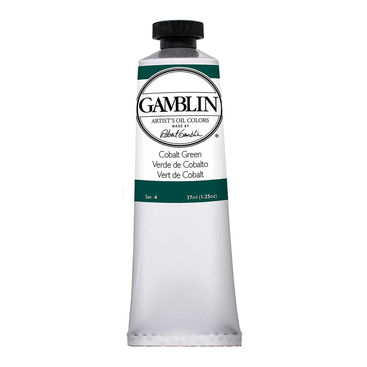 Gamblin Artist Grade Oil Color, 37ml, Cobalt Green