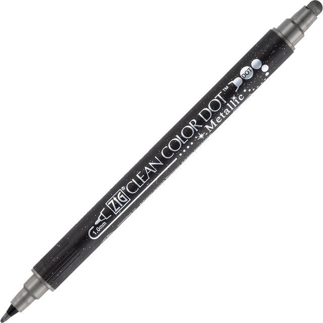 Zig Clean Color Dot Twin Metallic, Metallic Violet
