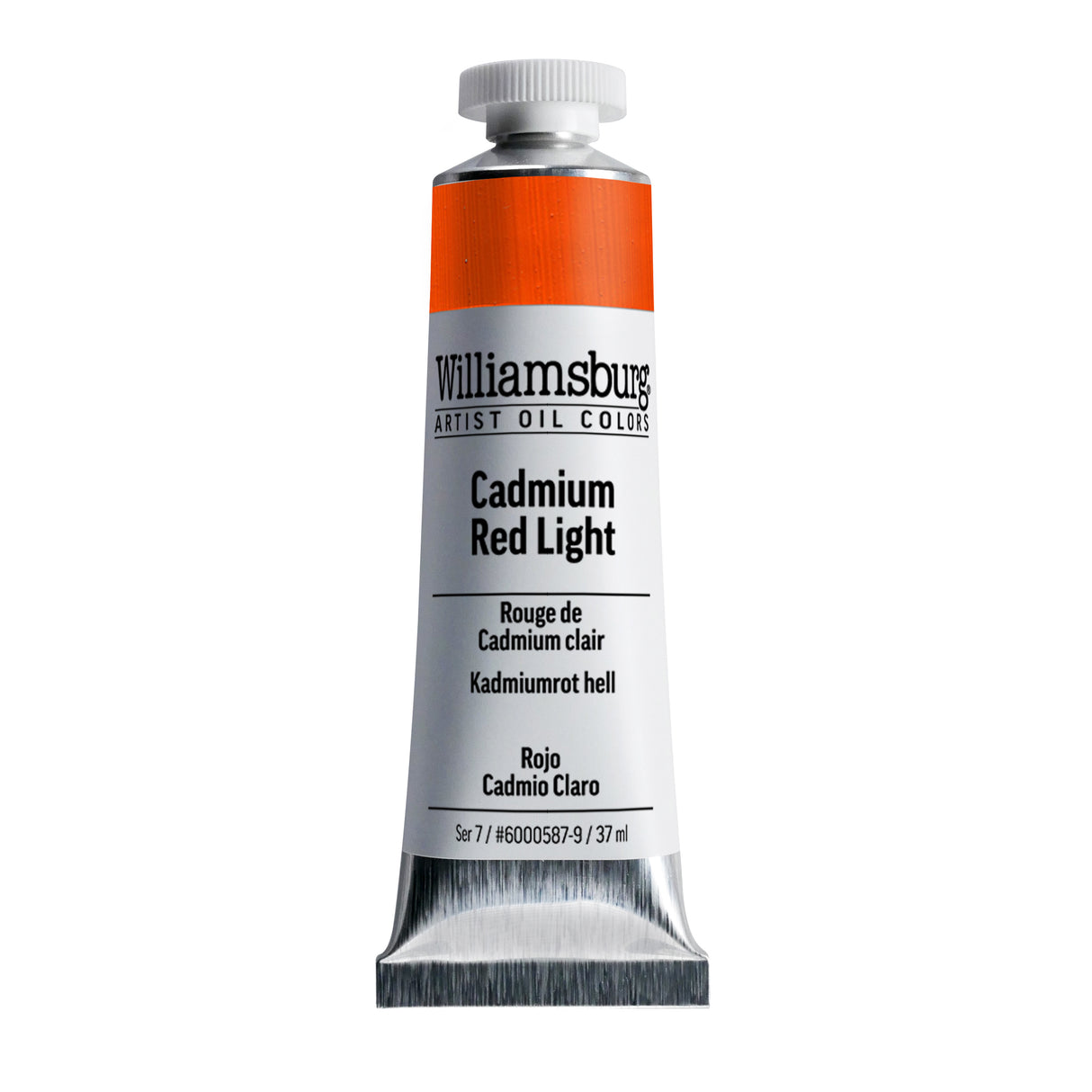 Williamsburg Artist Oil Color, 37ml Tube, Cadmium Red Light