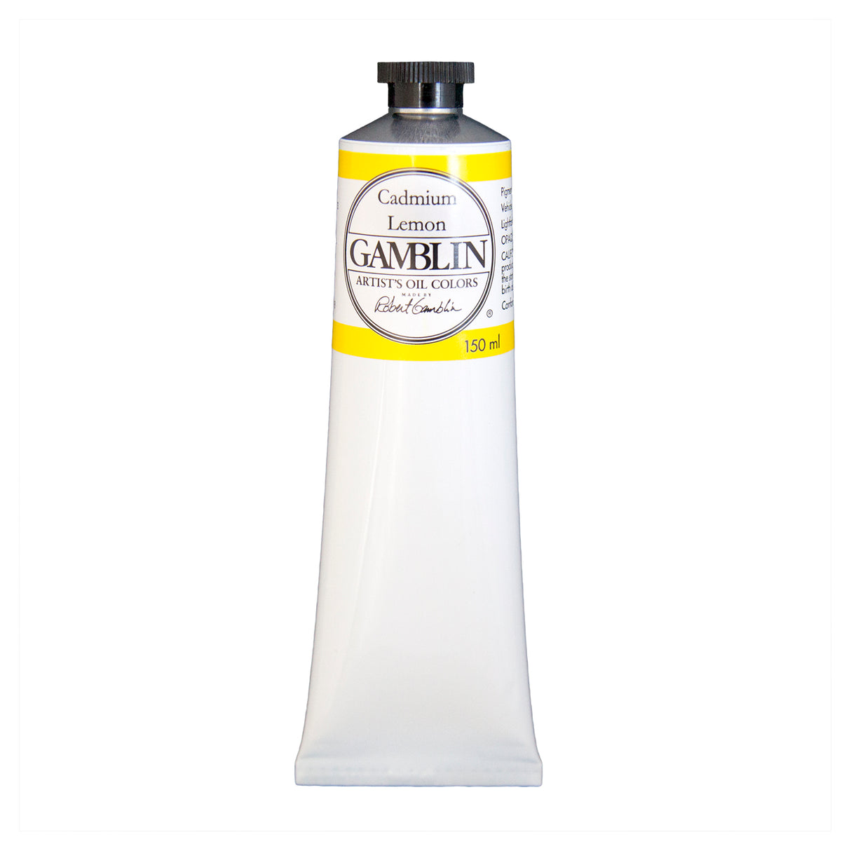 Gamblin Artist Grade Oil Color, 150ml, Cadmium Lemon