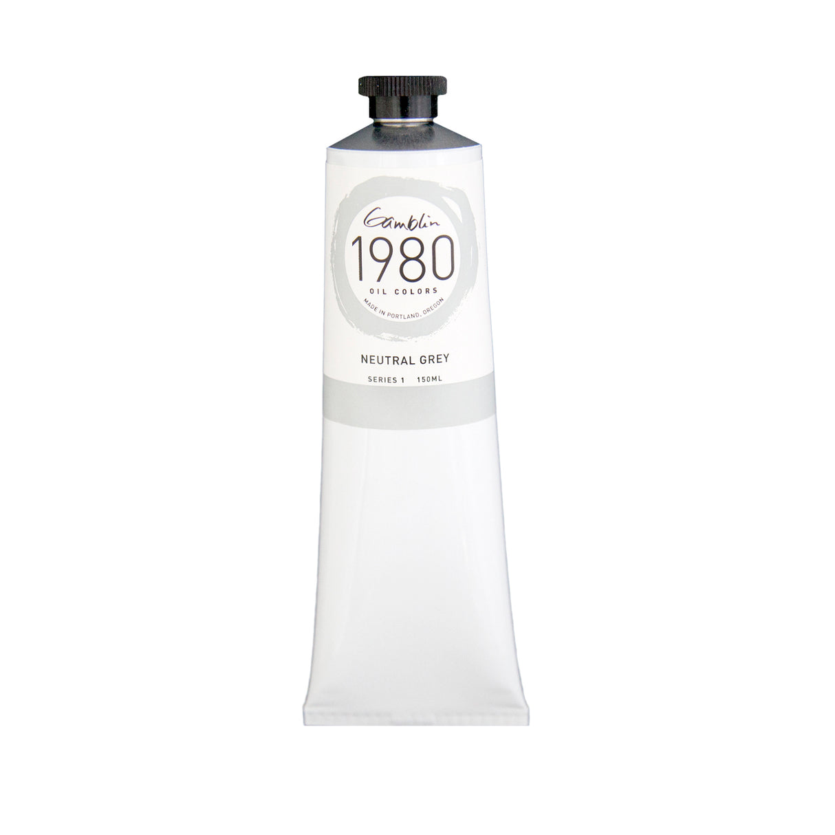 Gamblin 1980 Oil Color, 150ml, Neutral Grey