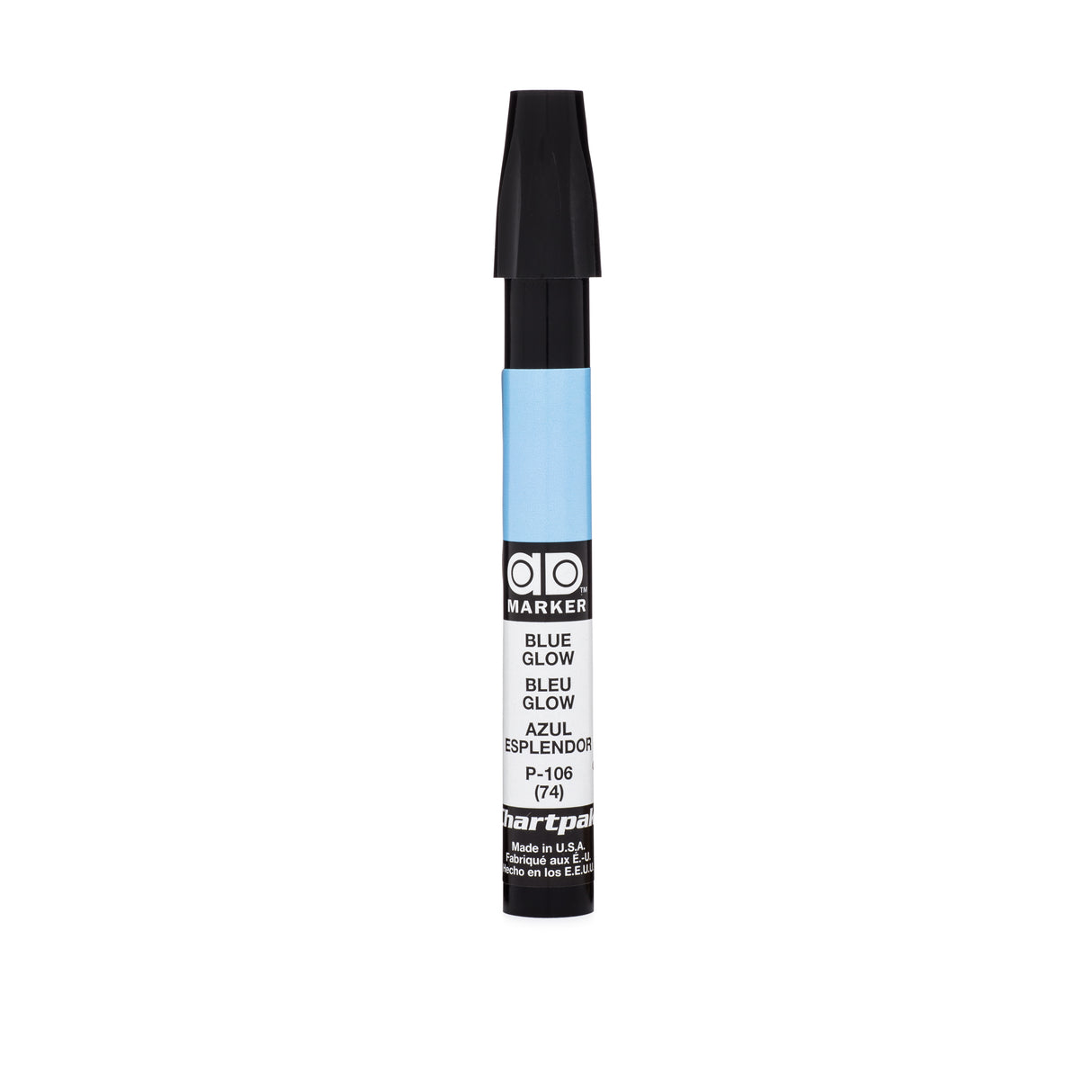 Chartpak Ad Marker, Blue Glow