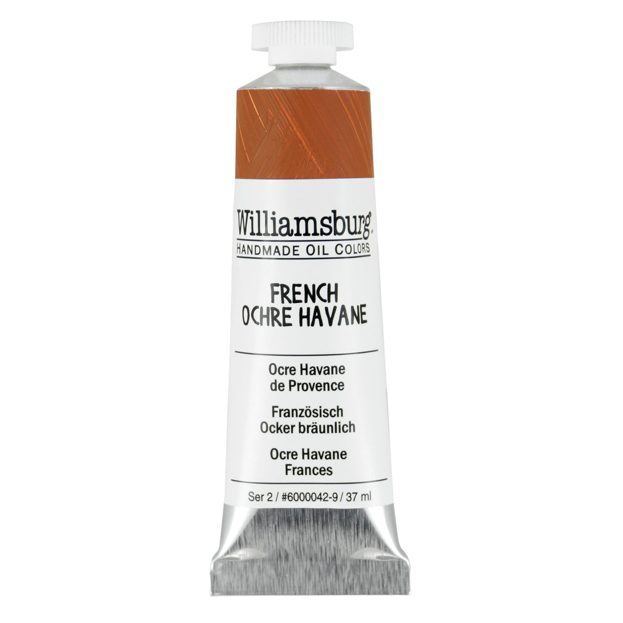 Williamsburg Artist Oil Color, 37ml Tube, French Ochre Havane