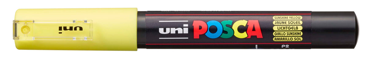 POSCA Paint Marker, PC-1M, Extra-Fine Bullet, Sunshine Yellow