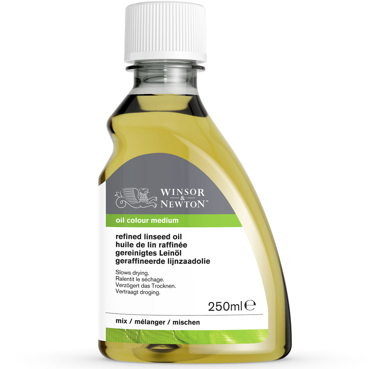 Winsor & Newton Refined Linseed Oil, 250ml
