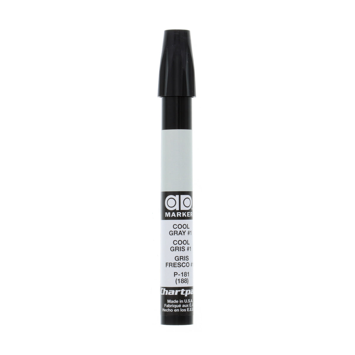 Chartpak Ad Marker, Cool Gray 1