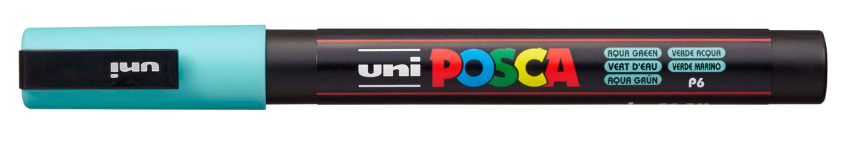 POSCA Paint Marker, PC-3M, Fine, Aqua Green
