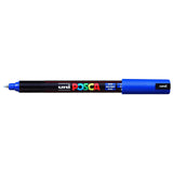 POSCA Paint Pen, PC-1MR Ultra-Fine Tip, Blue