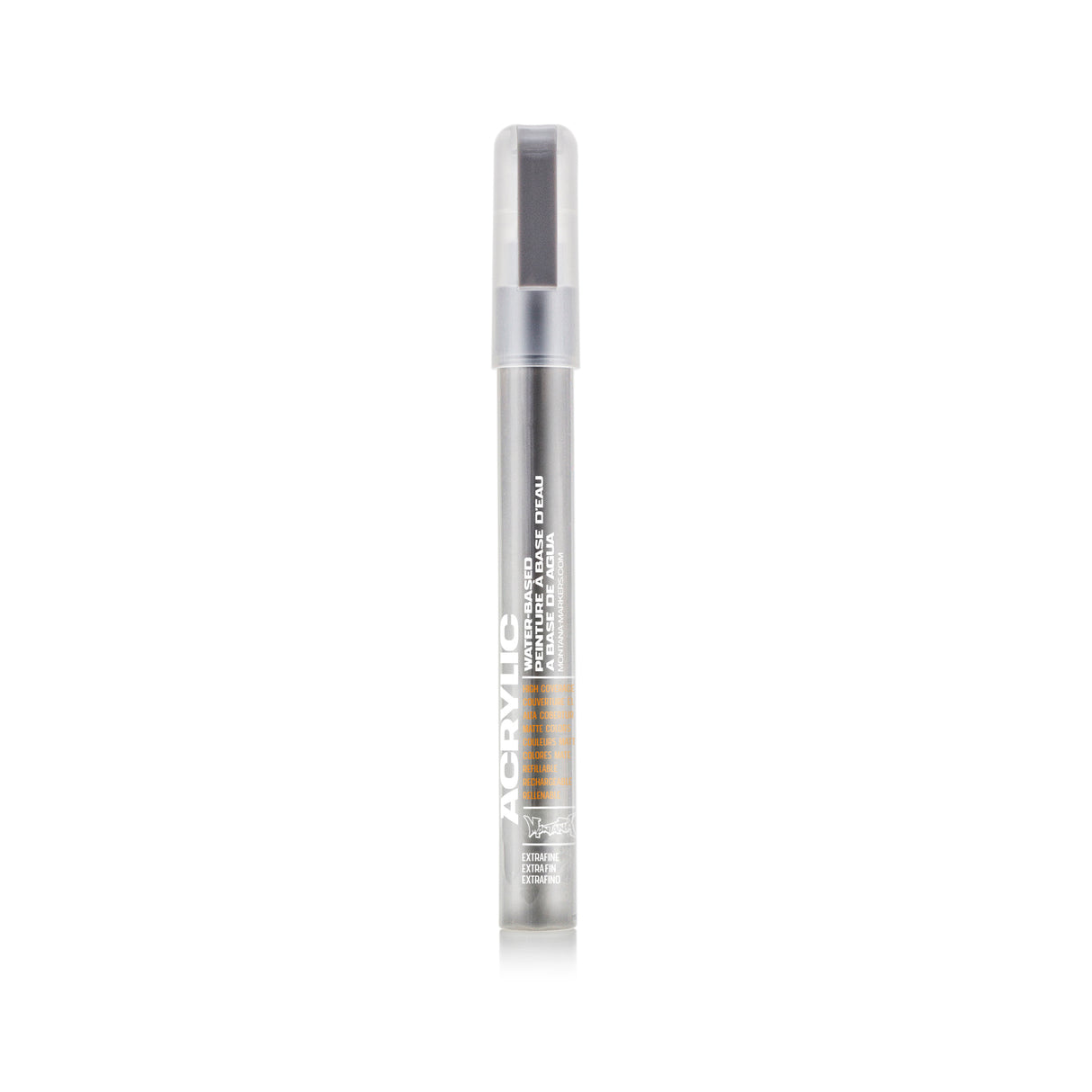 Montana Cans Acrylic Paint Marker, .7mm, Extra-Fine Nib, Iron Curtain