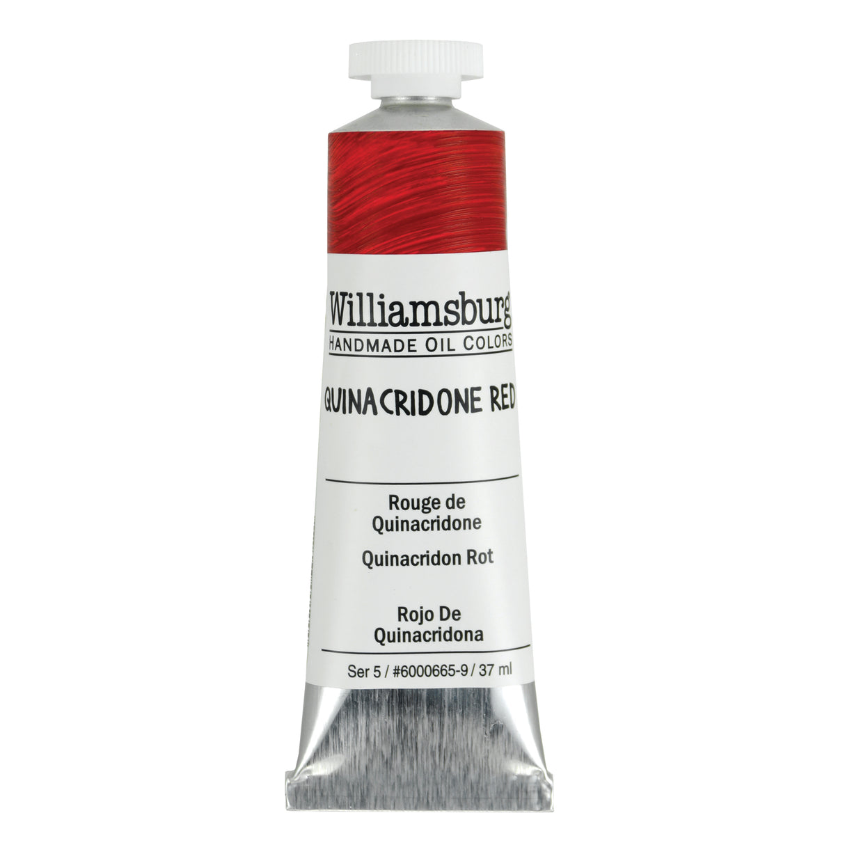 Williamsburg Artist Oil Color, 37ml Tube, Quinacridone Red