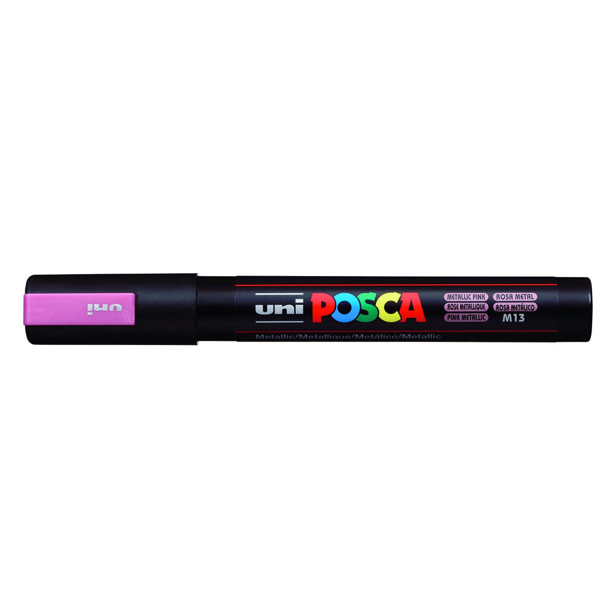 POSCA Paint Marker, PC-5M Medium Bullet, Metallic Pink