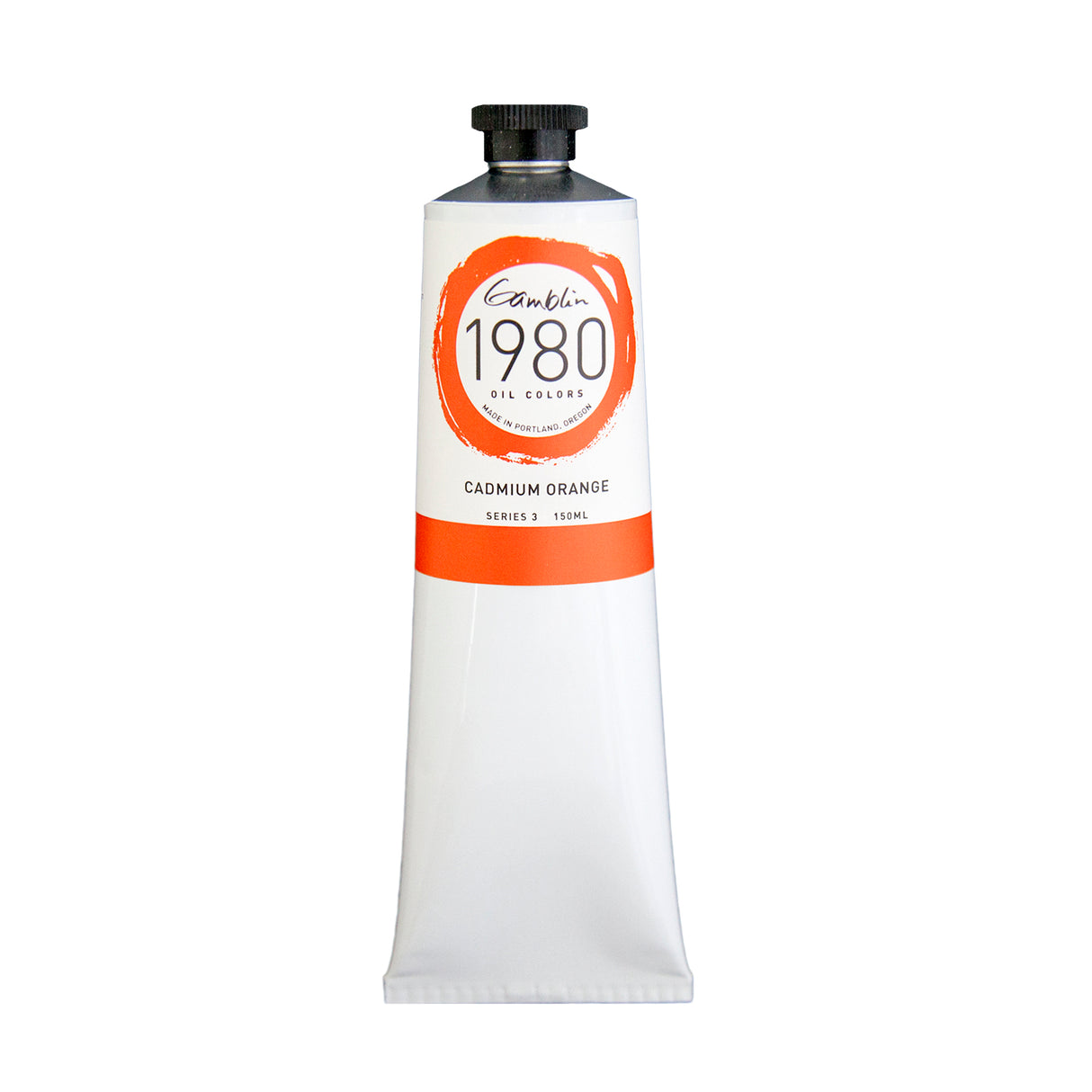 Gamblin 1980 Oil Color, 150ml, Cadmium Orange