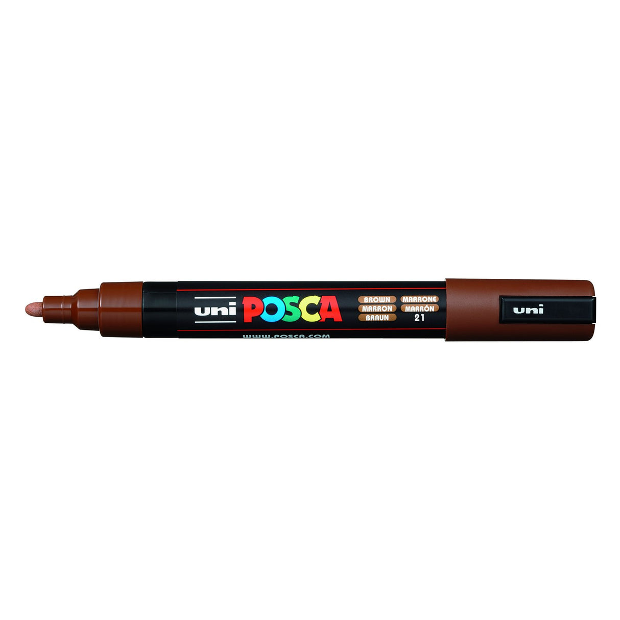 POSCA Paint Marker, PC-5M Medium Bullet, Brown