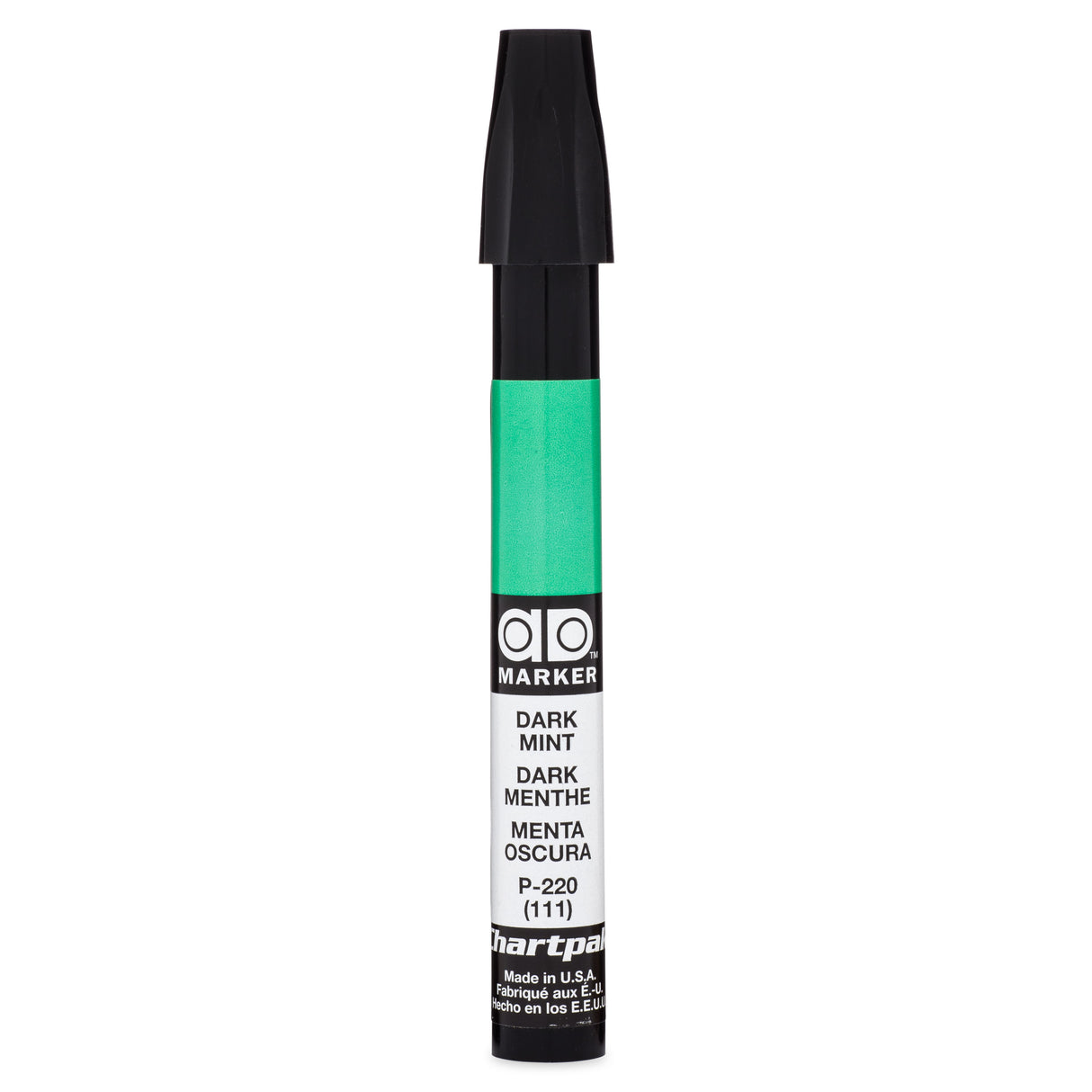 Chartpak Ad Marker, Dark Mint