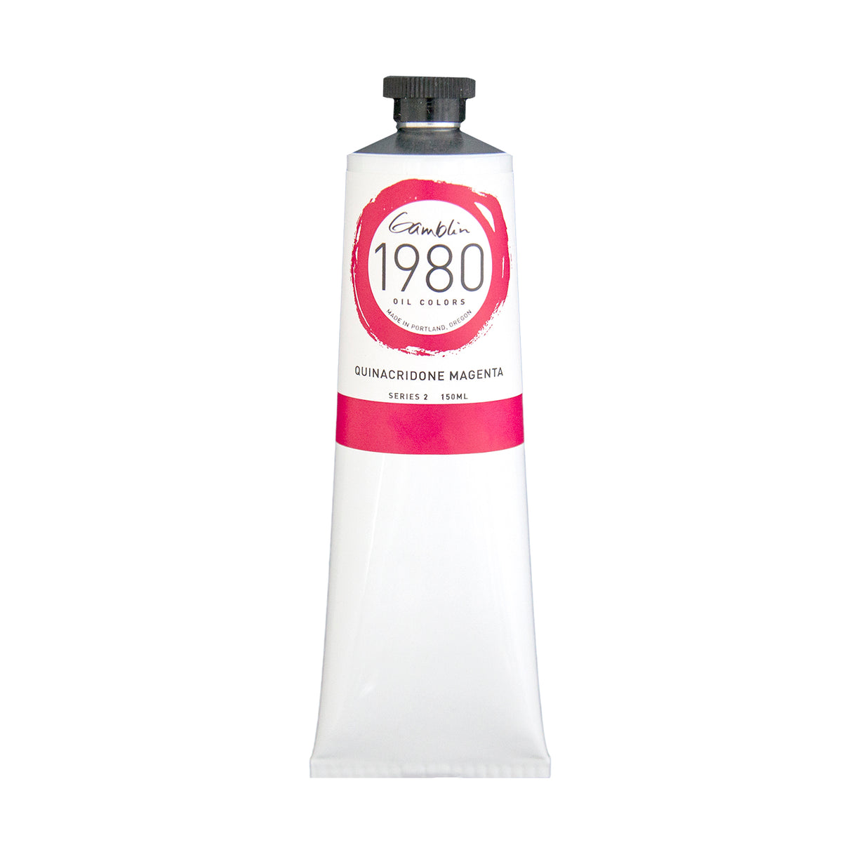Gamblin 1980 Oil Color, 150ml, Quinacridone Magenta