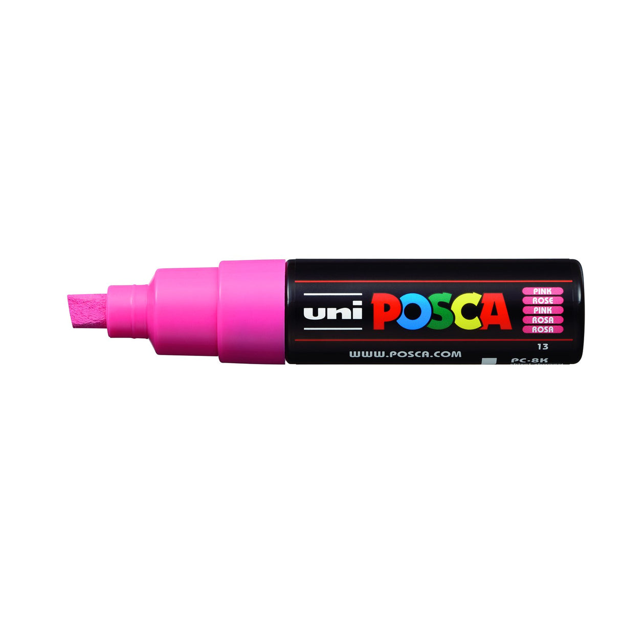 POSCA Paint Marker, PC-8K Broad Chisel, Pink