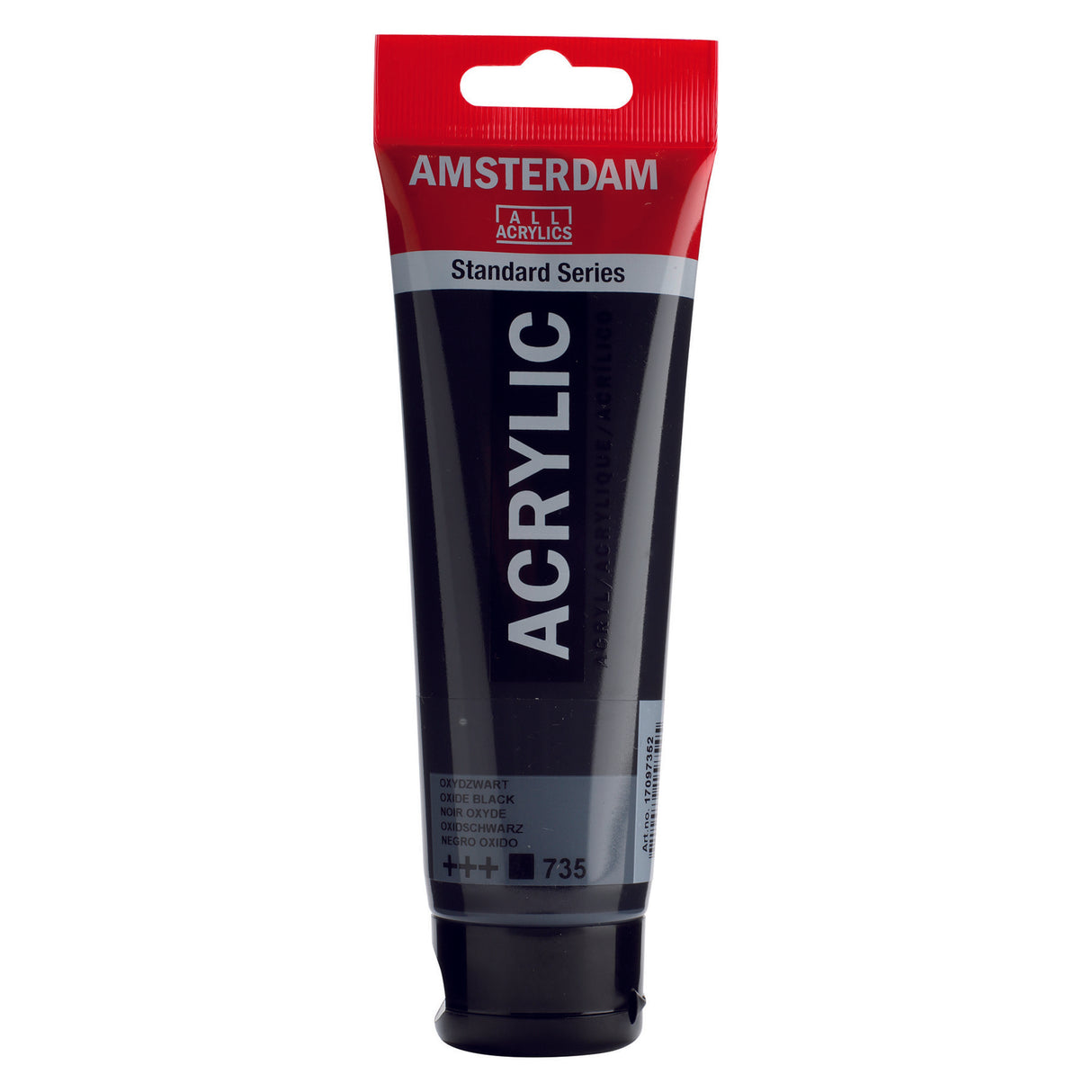 Amsterdam Standard Series Acrylic Paint, 120ml, Oxide Black