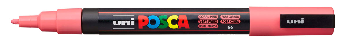 POSCA Paint Marker, PC-3M, Fine, Coral Pink