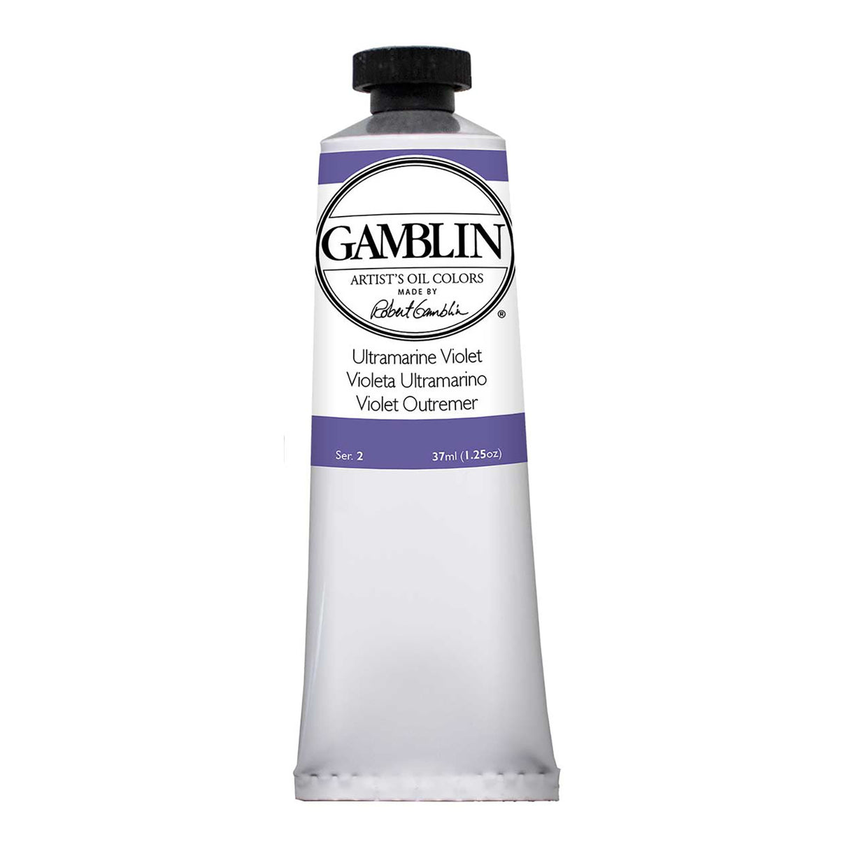 Gamblin Artist Grade Oil Color, 37ml, Ultramarine Violet