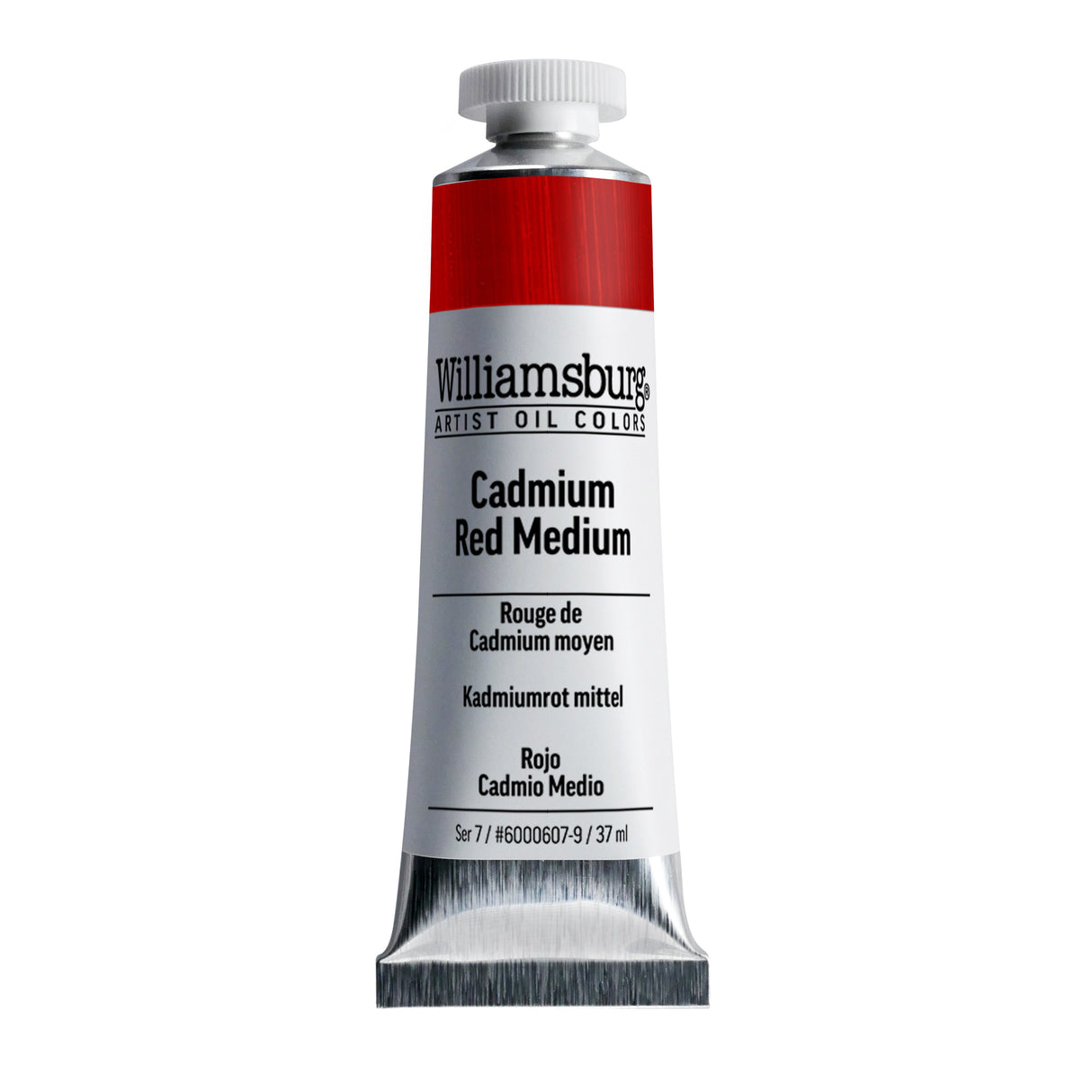 Williamsburg Artist Oil Color, 37ml Tube, Cadmium Red Medium
