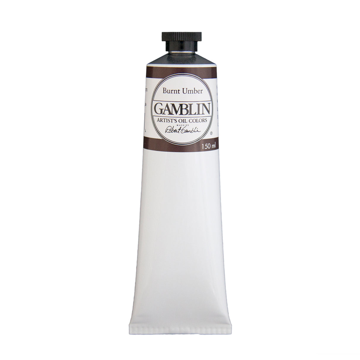 Gamblin Artist Grade Oil Color, 150ml, Burnt Umber