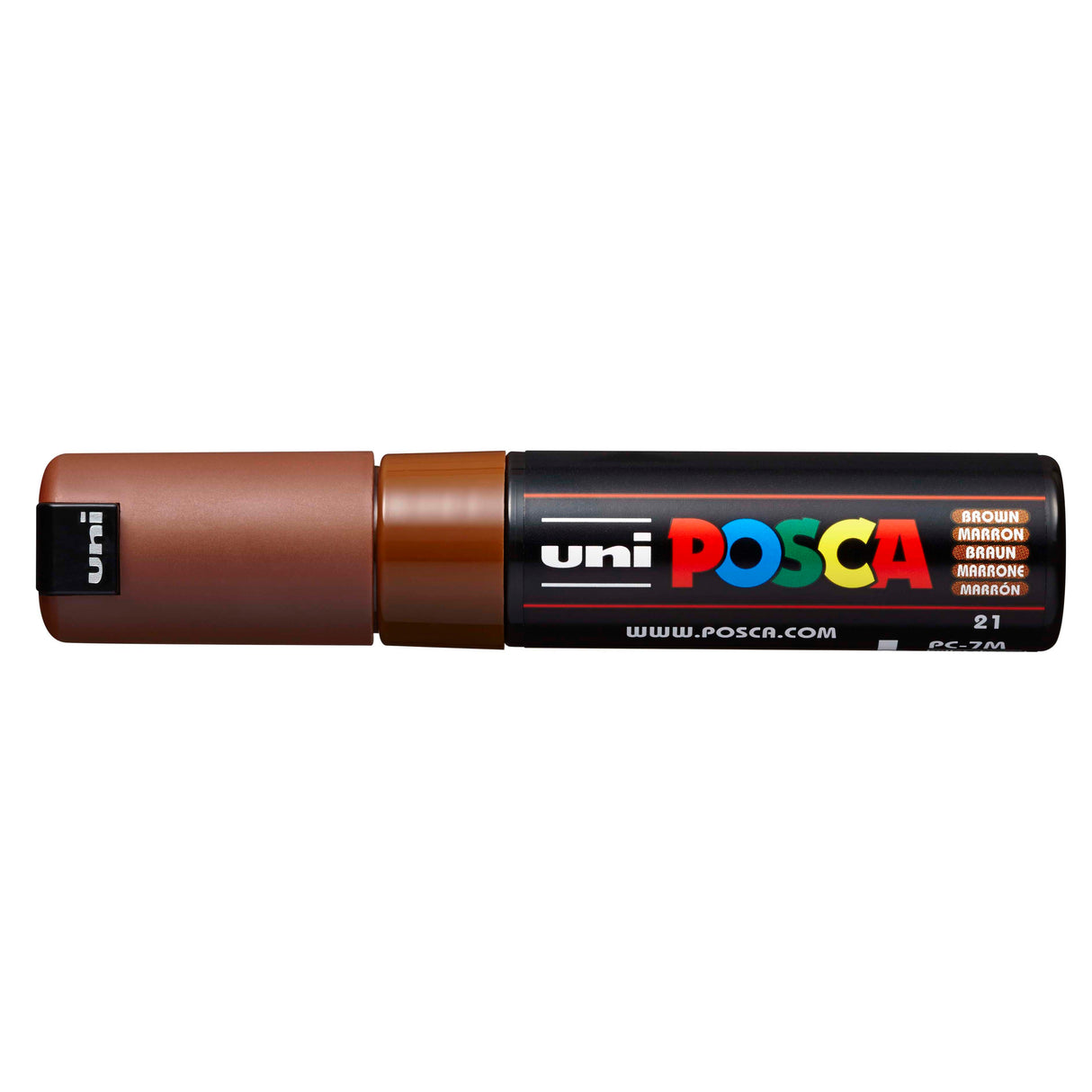 POSCA Paint Marker, PC-7M Broad Bullet, Brown