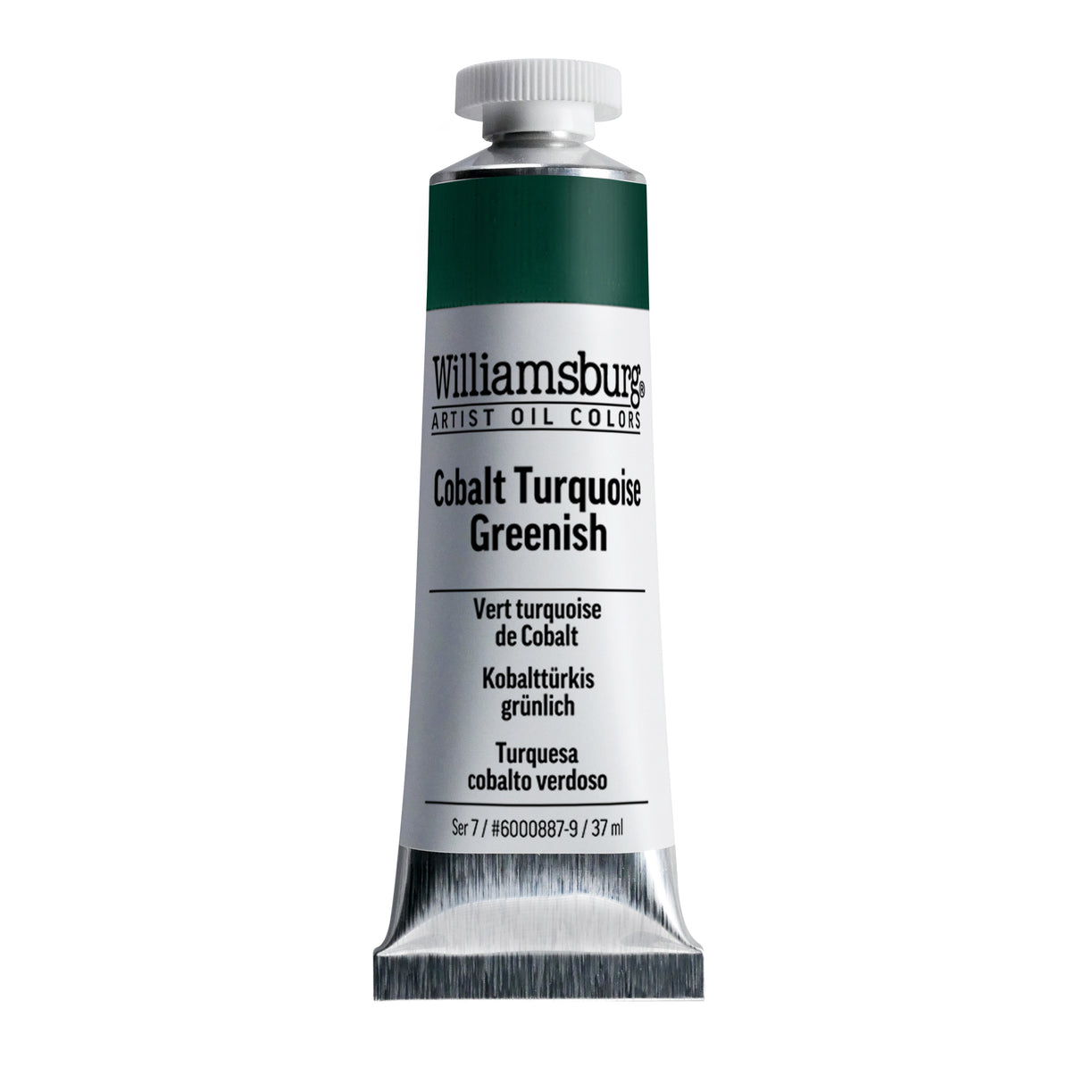 Williamsburg Artist Oil Color, 37ml Tube, Cobalt Turquoise Greenish