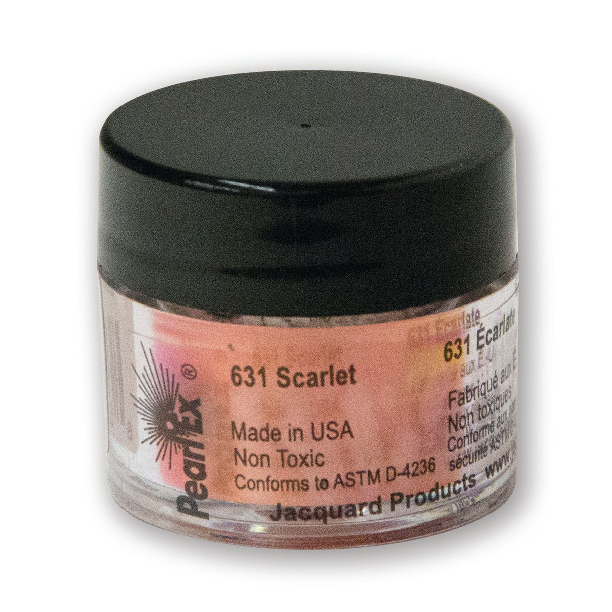 Jacquard Pearl Ex Pigment, 3g, Scarlet