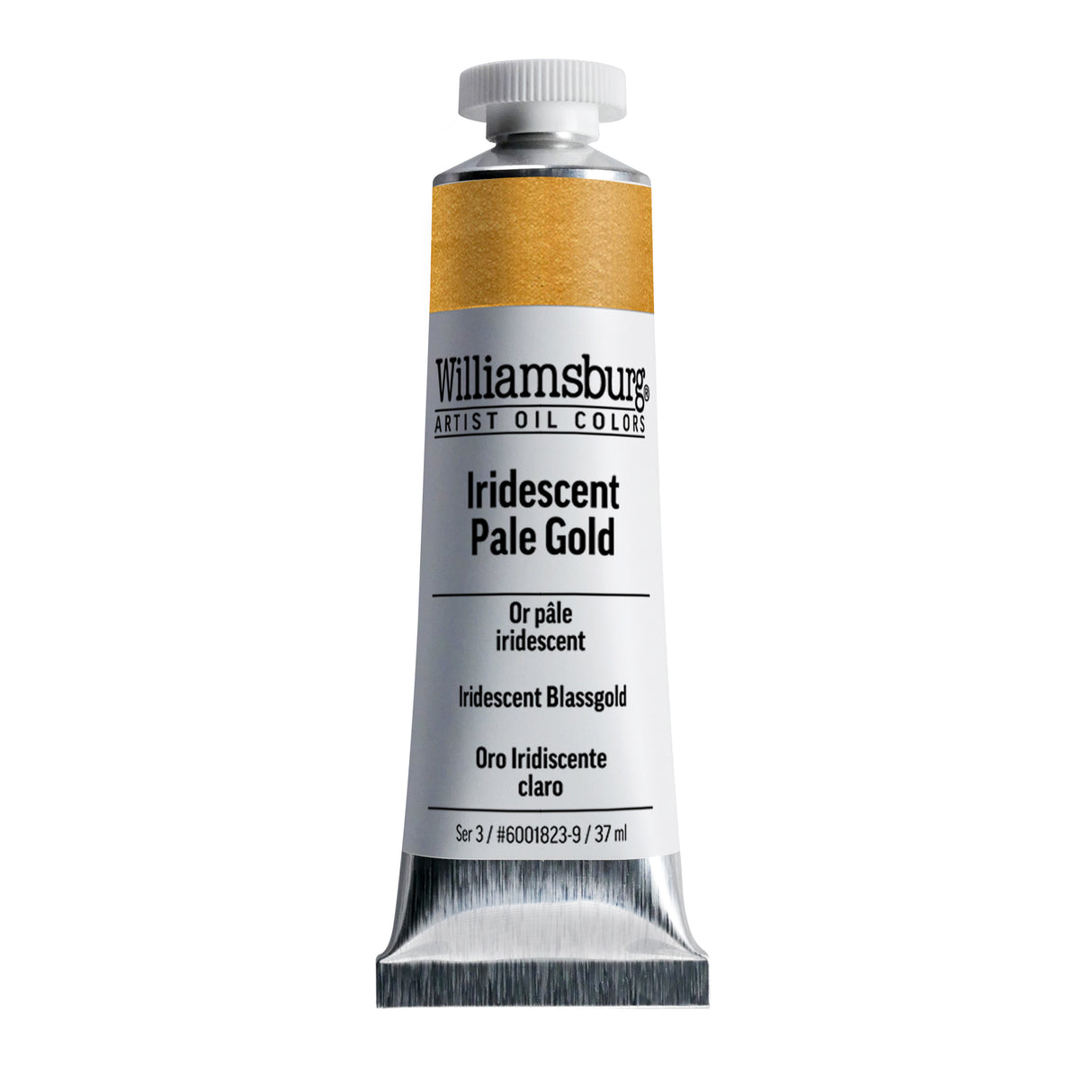 Williamsburg Artist Oil Color, 37ml Tube, Iridescent Pale Gold