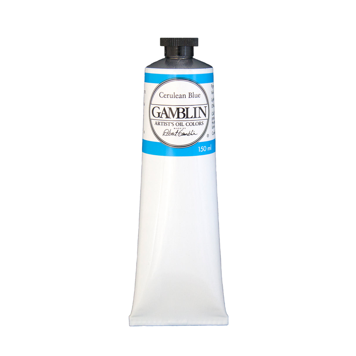 Gamblin Artist Grade Oil Color, 150ml, Cerulean Blue