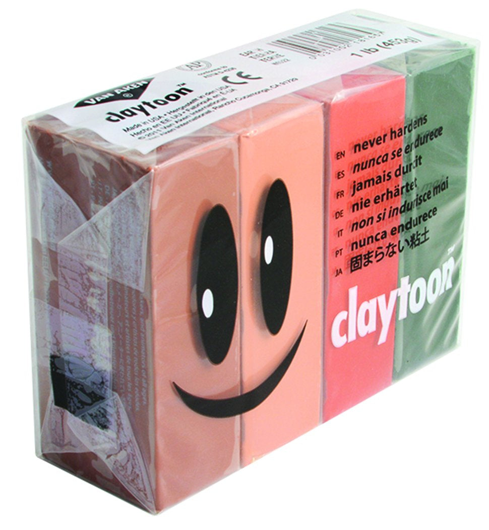 Van Aken Studio Clay, 1lb., Earth Tones Assortment