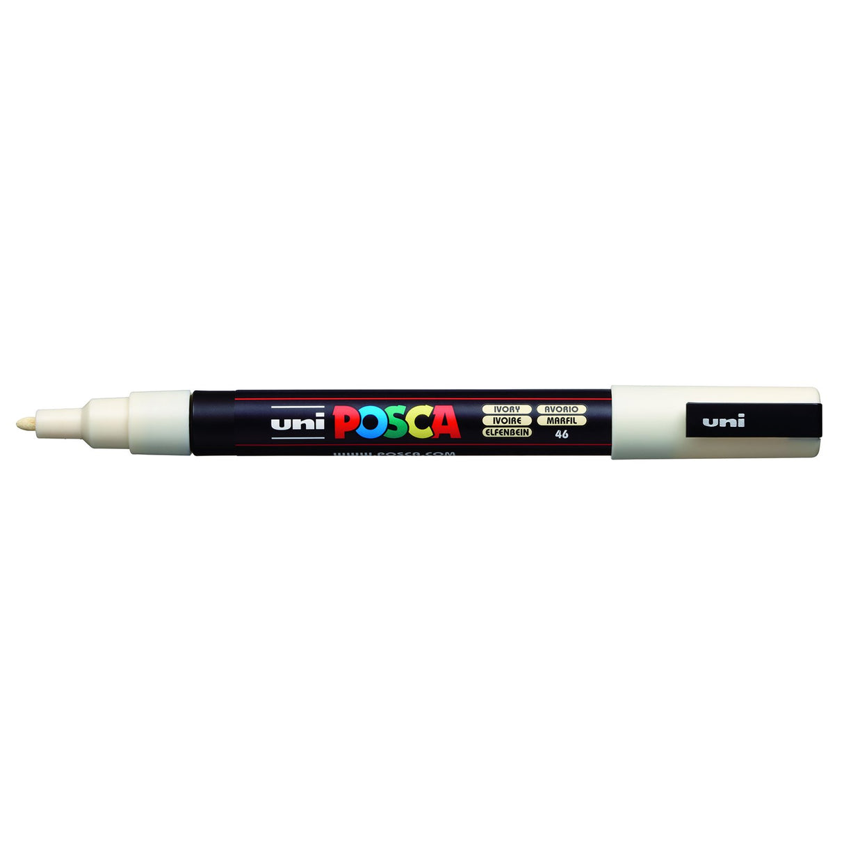POSCA Paint Marker, PC-3M Fine Bullet, Ivory