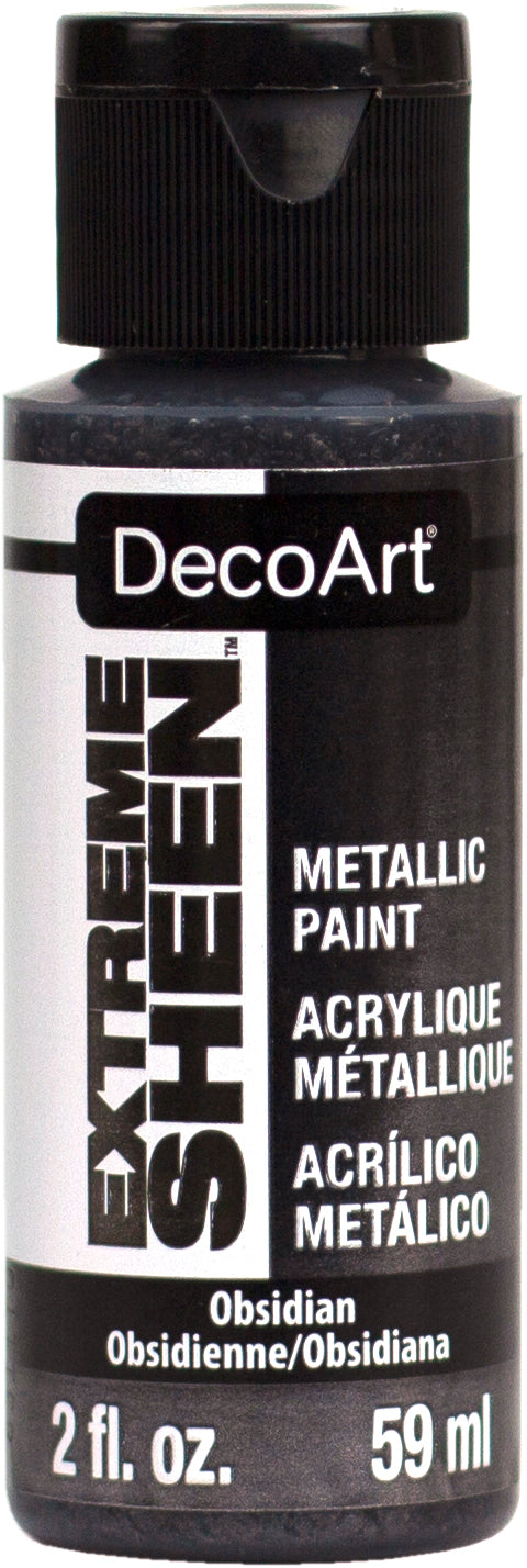 DecoArt Extreme Sheen Acrylic Colors, 2 oz., Obsidian