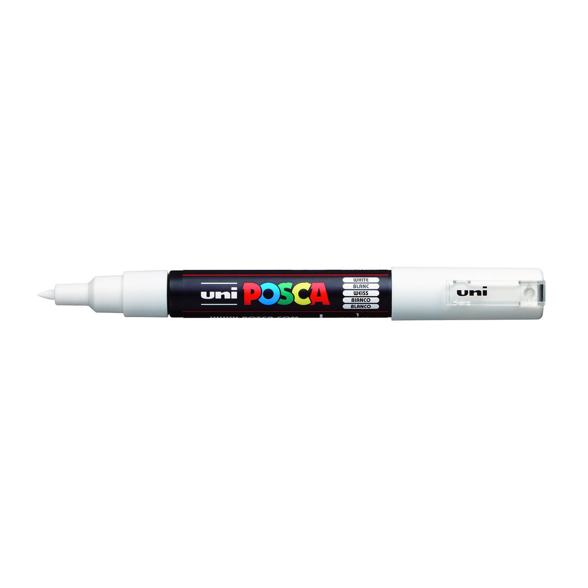 POSCA Paint Marker, PC-1M Extra Fine, White