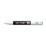 POSCA Paint Marker, PC-1M Extra Fine, White