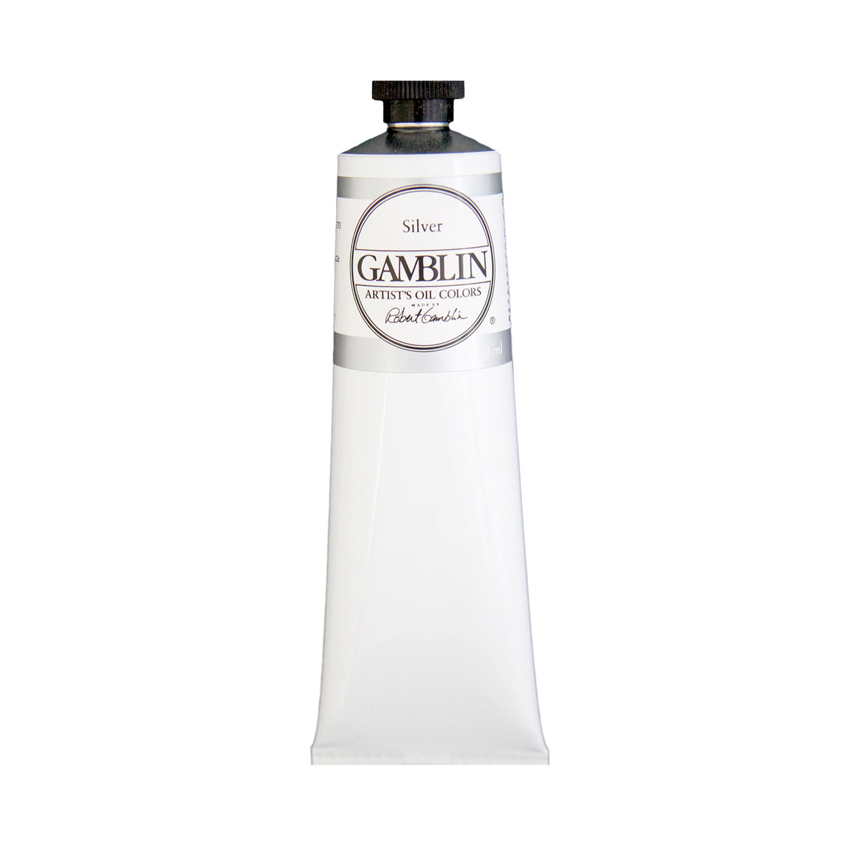 Gamblin Artist Grade Oil Color, 150ml, Silver